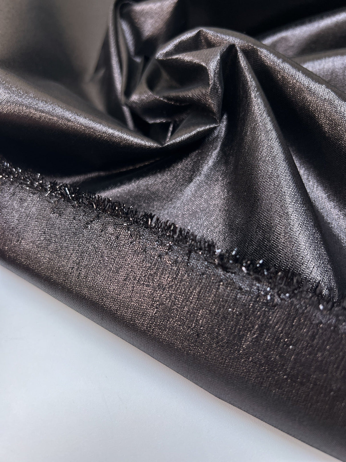Black Stretch Polyamide Fabric