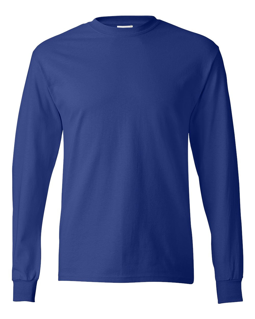 Hanes® Authentic Crewneck Long Sleeve T-Shirt