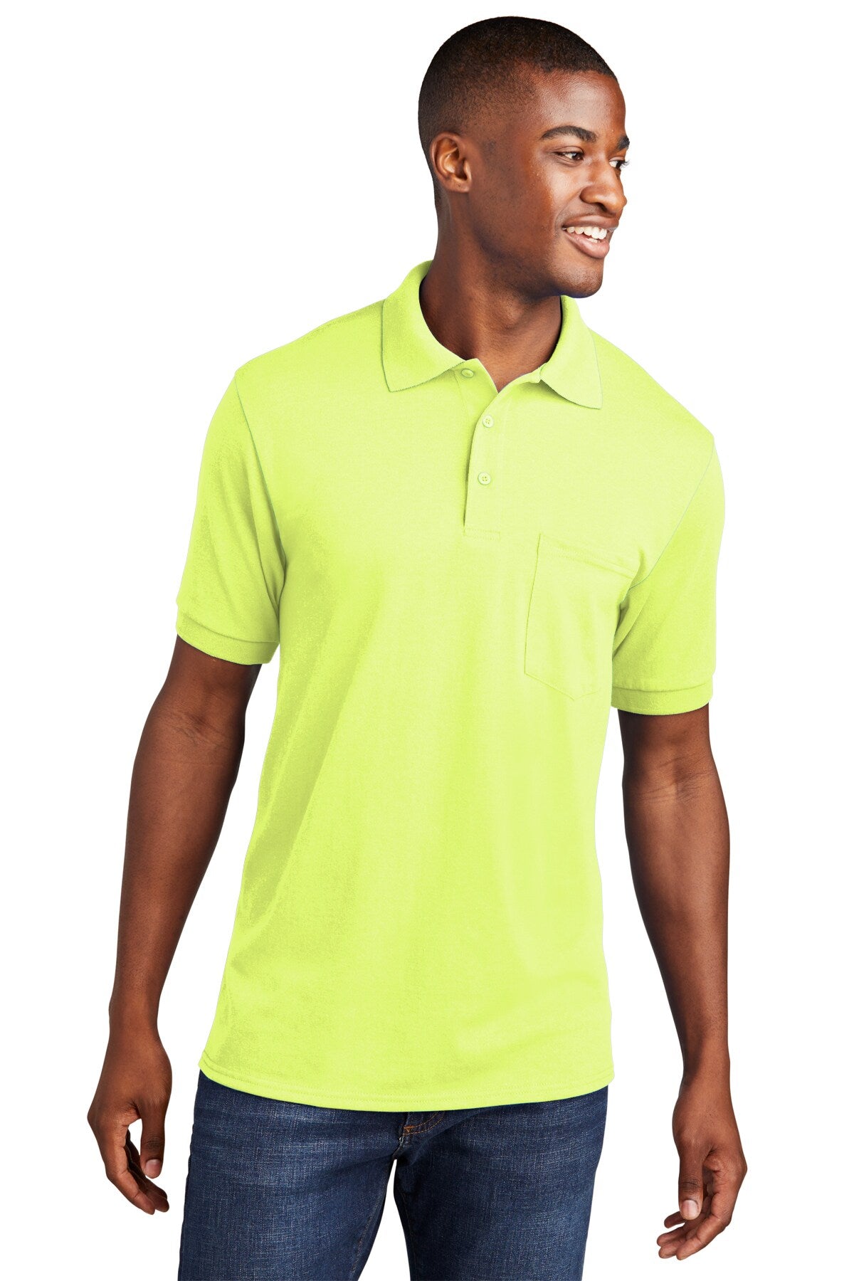 Knit Pocket Polo T-shirt for Men | RADYAN®