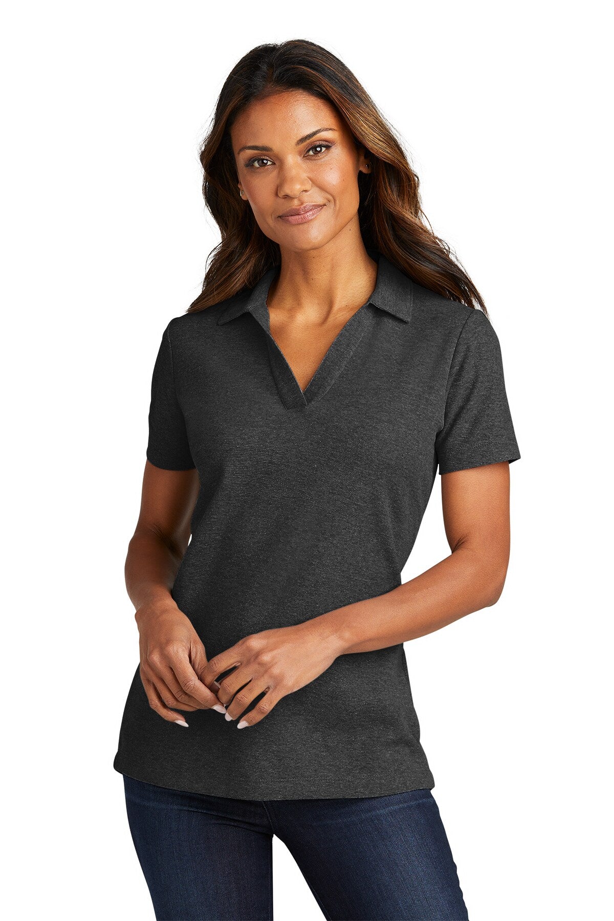 Port Authority® Women's Cotton Blend Pique Polo