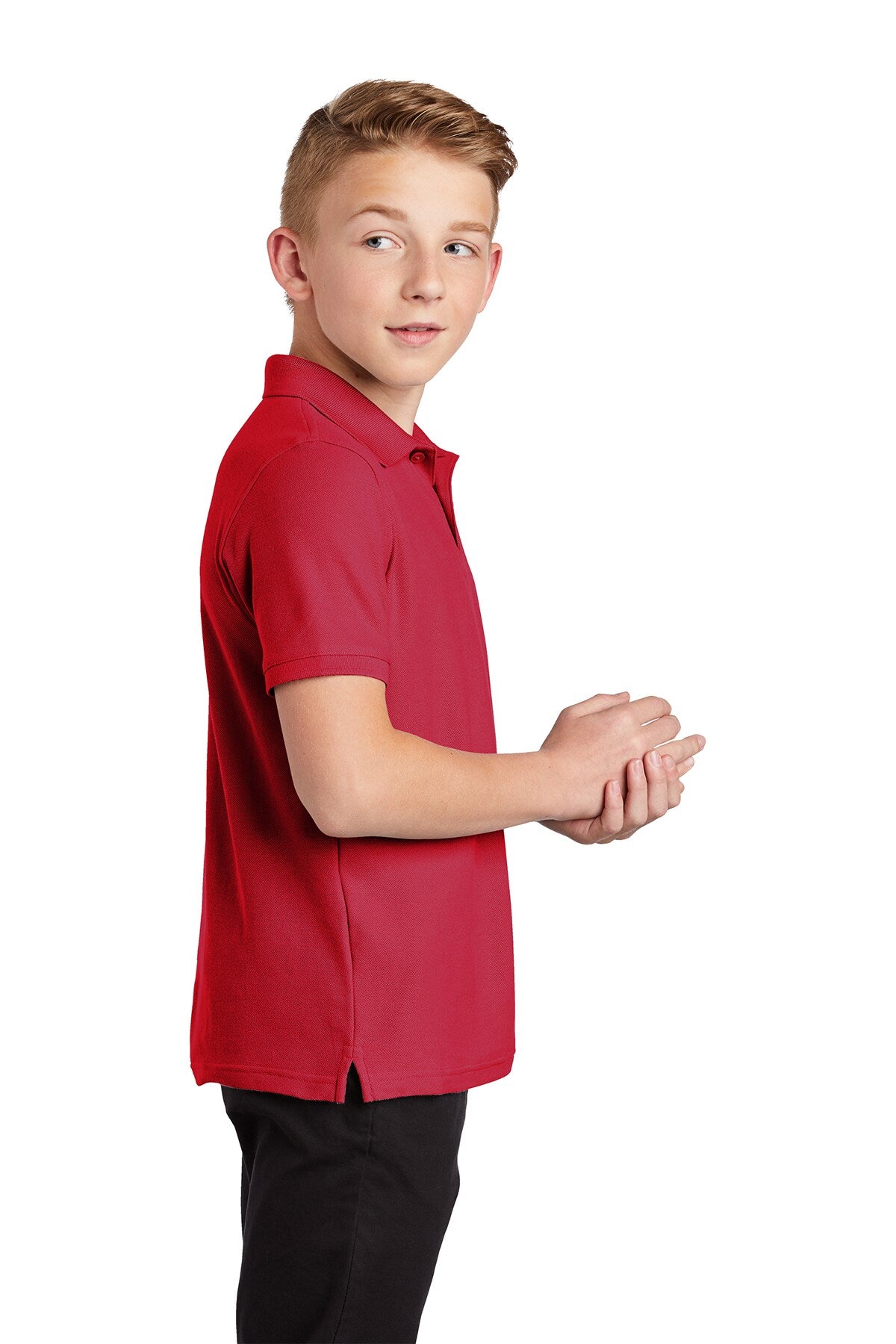 Core Classic Pique Polo T-shirt For Youth | RADYAN®