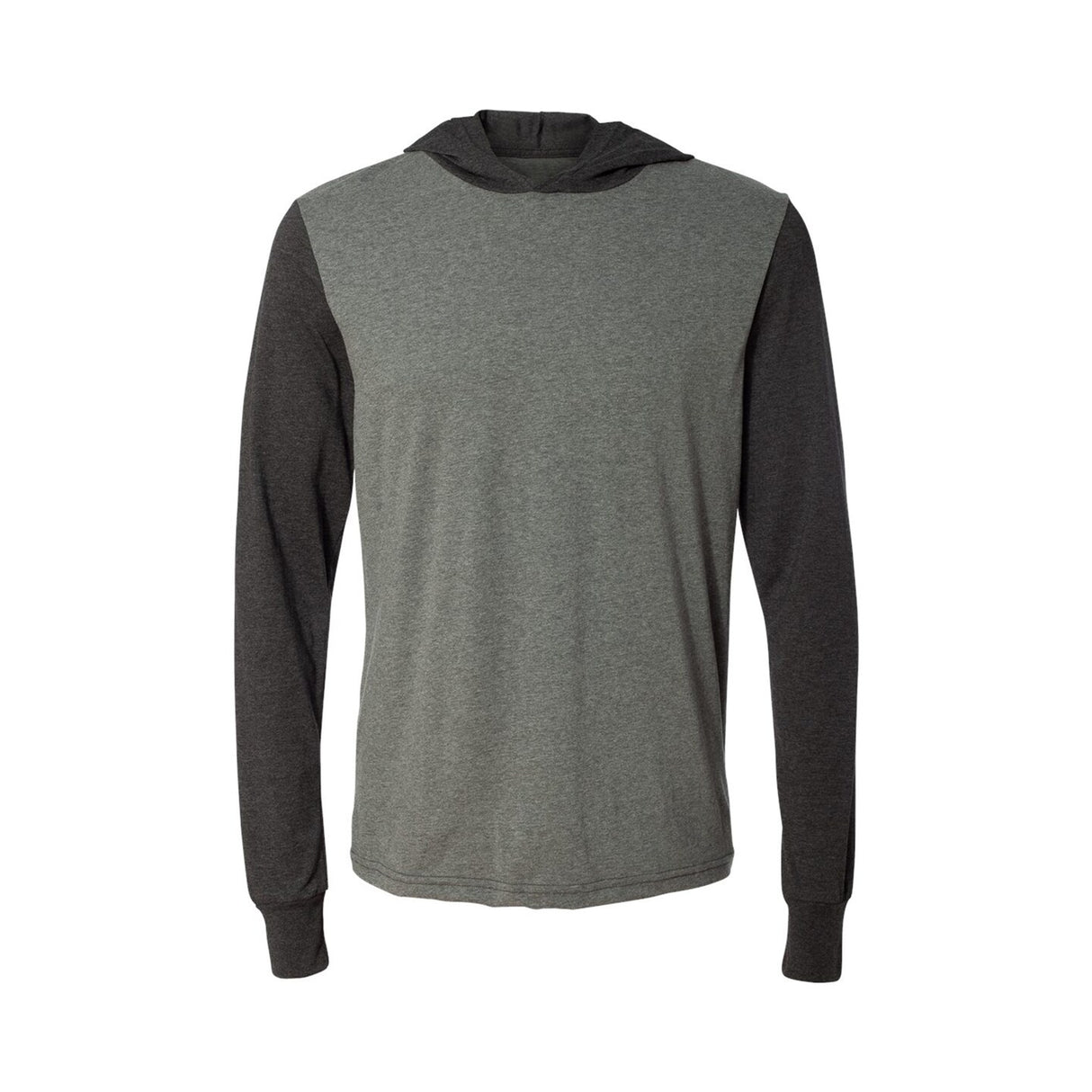 BELLA + CANVAS® Jersey Hooded Long Sleeve Tee