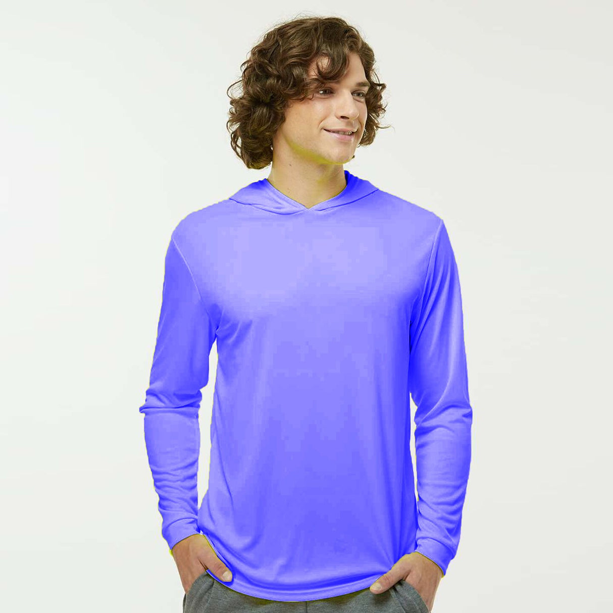 Paragon® Bahama Performance Hooded Long Sleeve T-Shirt