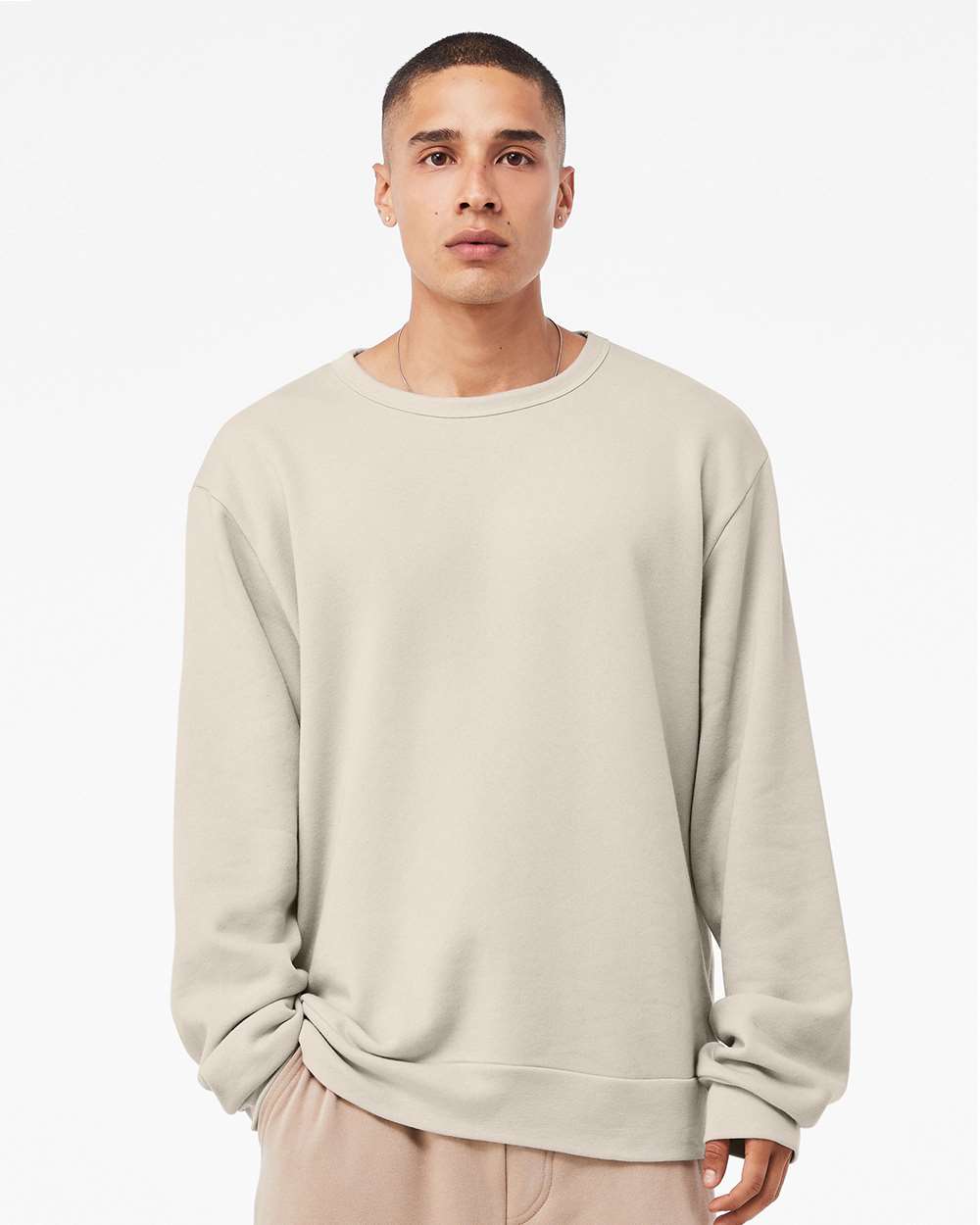 BELLA + CANVAS® - Sponge Fleece Classic Crewneck Long Sleeve Sweatshirt