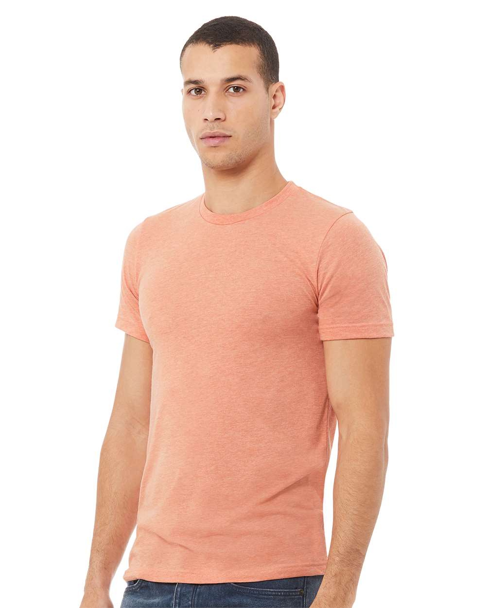 BELLA + CANVAS® Men's Triblend Crewneck Short Sleeve T-Shirt