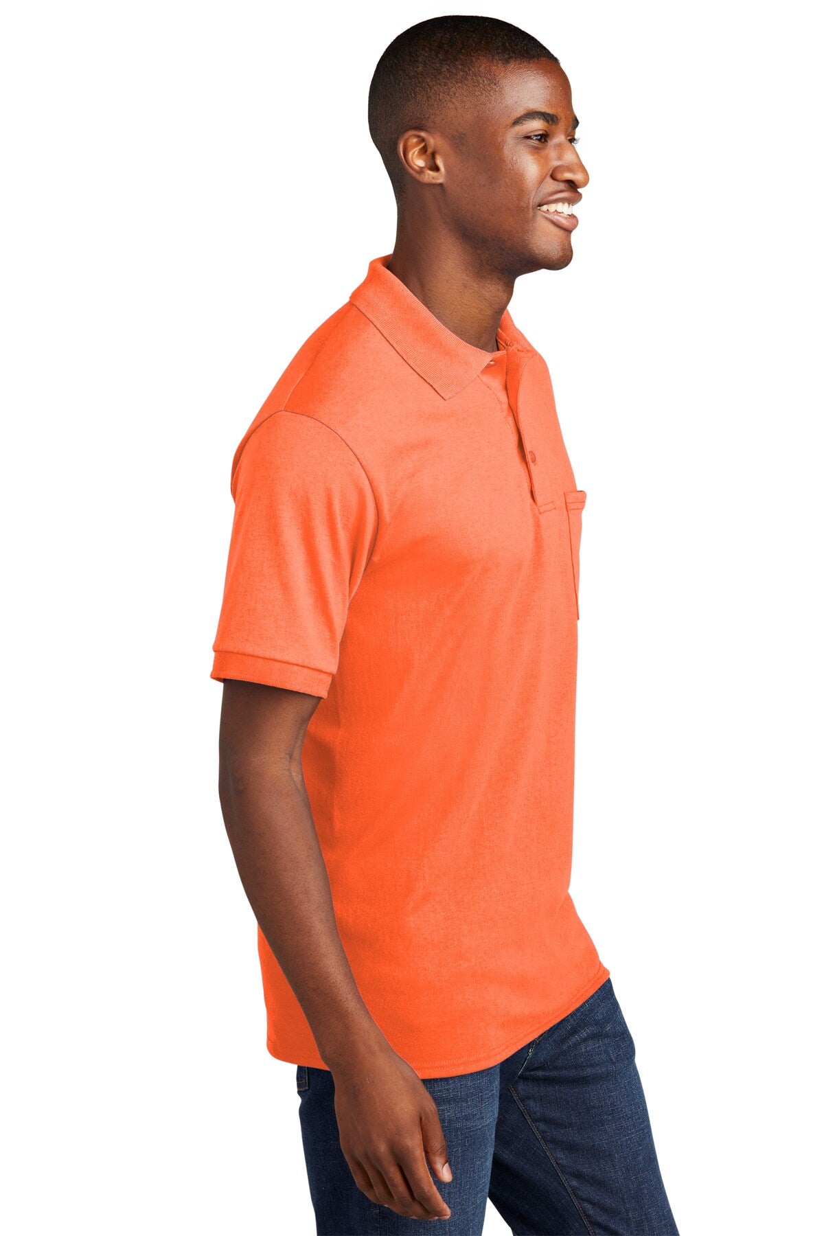 Knit Pocket Polo T-shirt for Men | RADYAN®