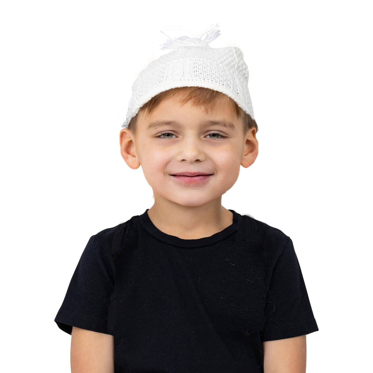 Bucharin Kippa - Knitted Yarmulka