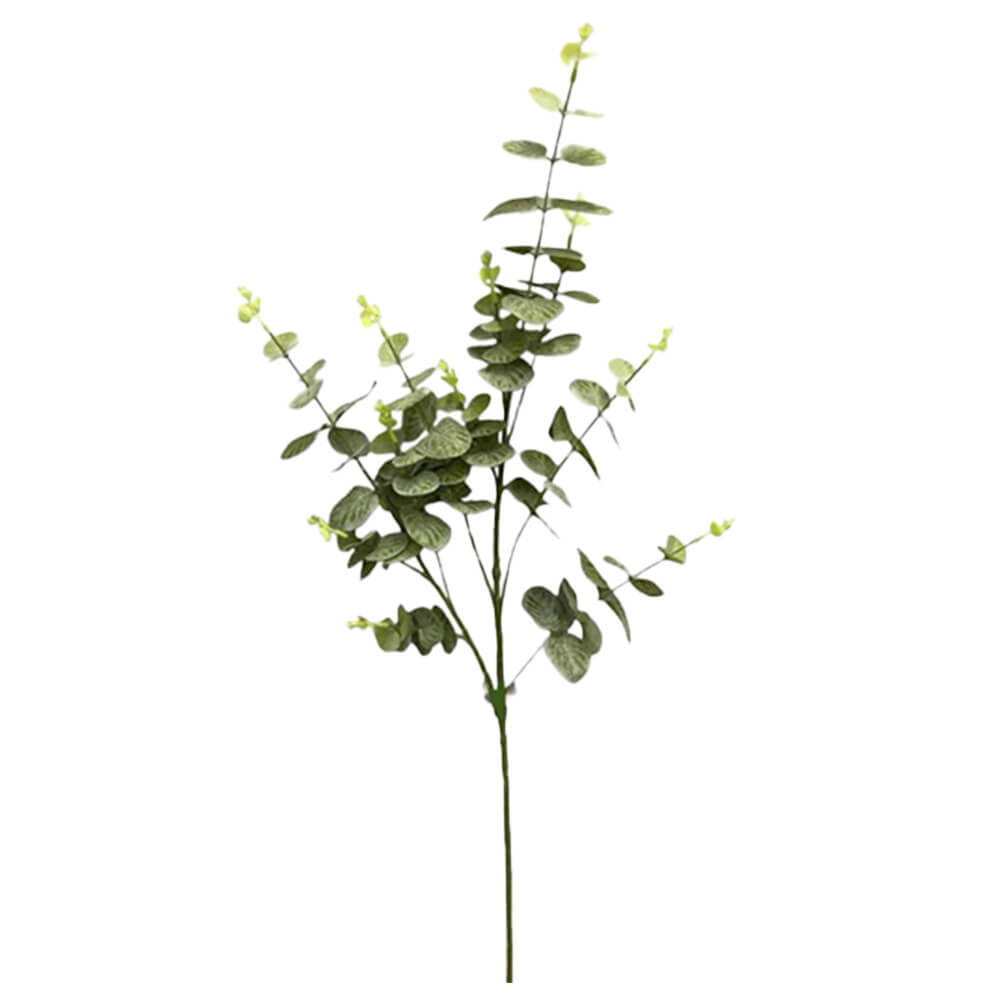 Silk Flowers Eucalyptus Spray