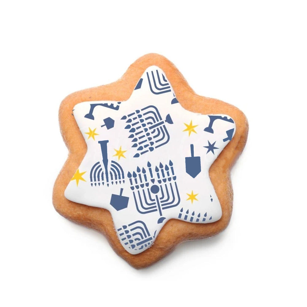 Confection Couture Hanukkah Background Cookie Stencil