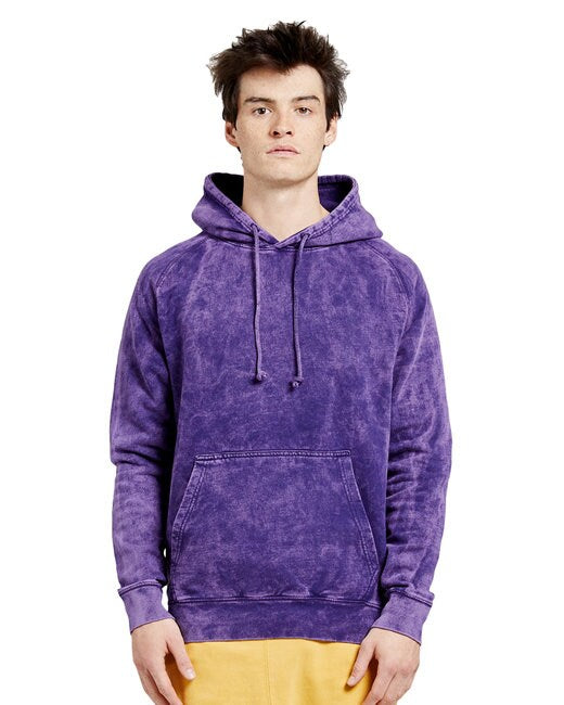 Lane Seven® Unisex Vintage Raglan Hooded Sweatshirt=84013