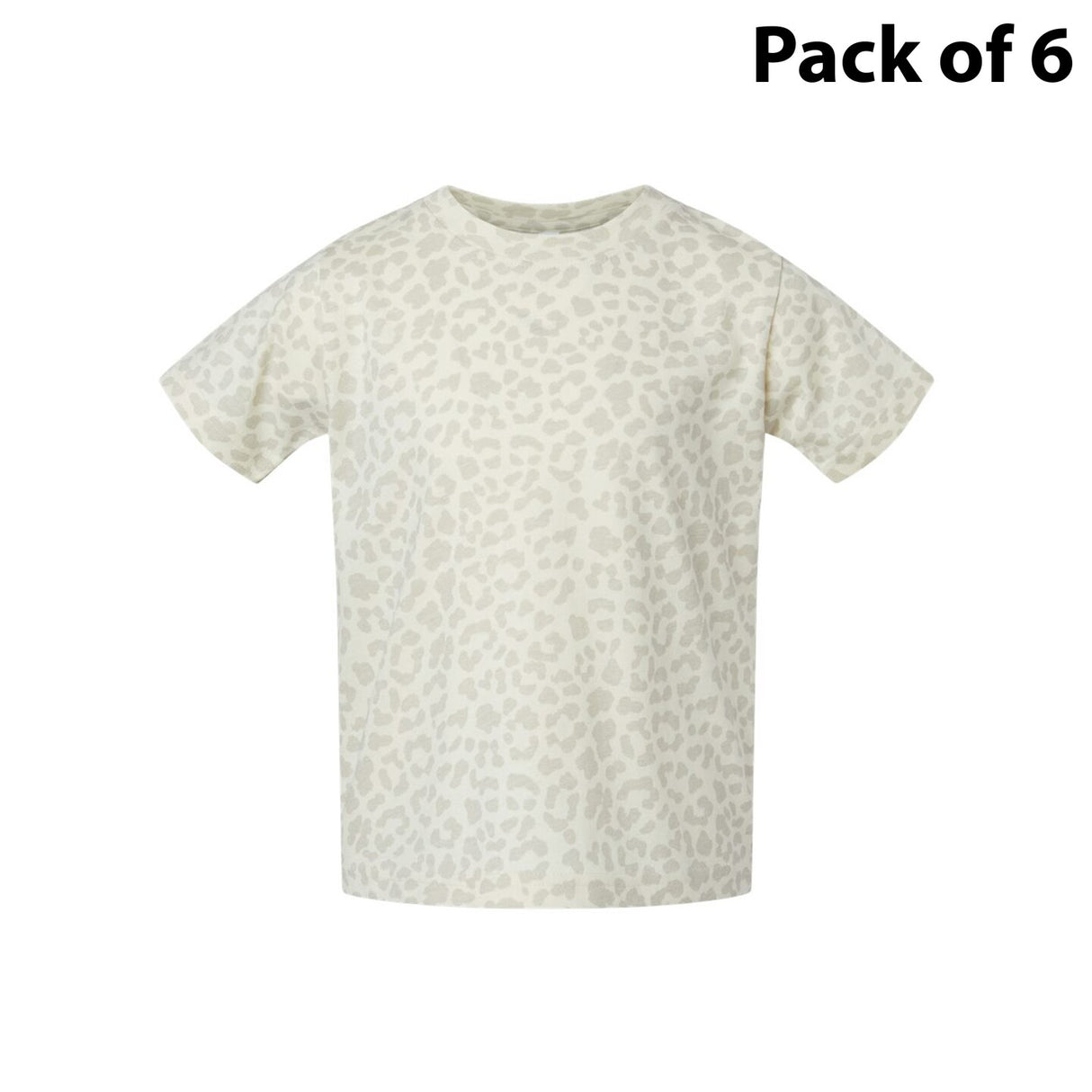 RADYAN® Toddler Fine Jersey Crewneck Short Sleeve Tee - 3321