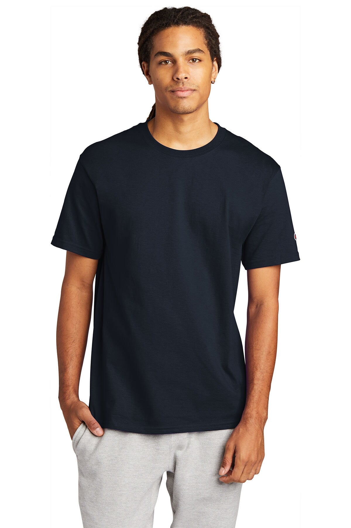 Champion ® Heritage Jersey Crew Neck Short Sleeve Tee Shirt For Adult