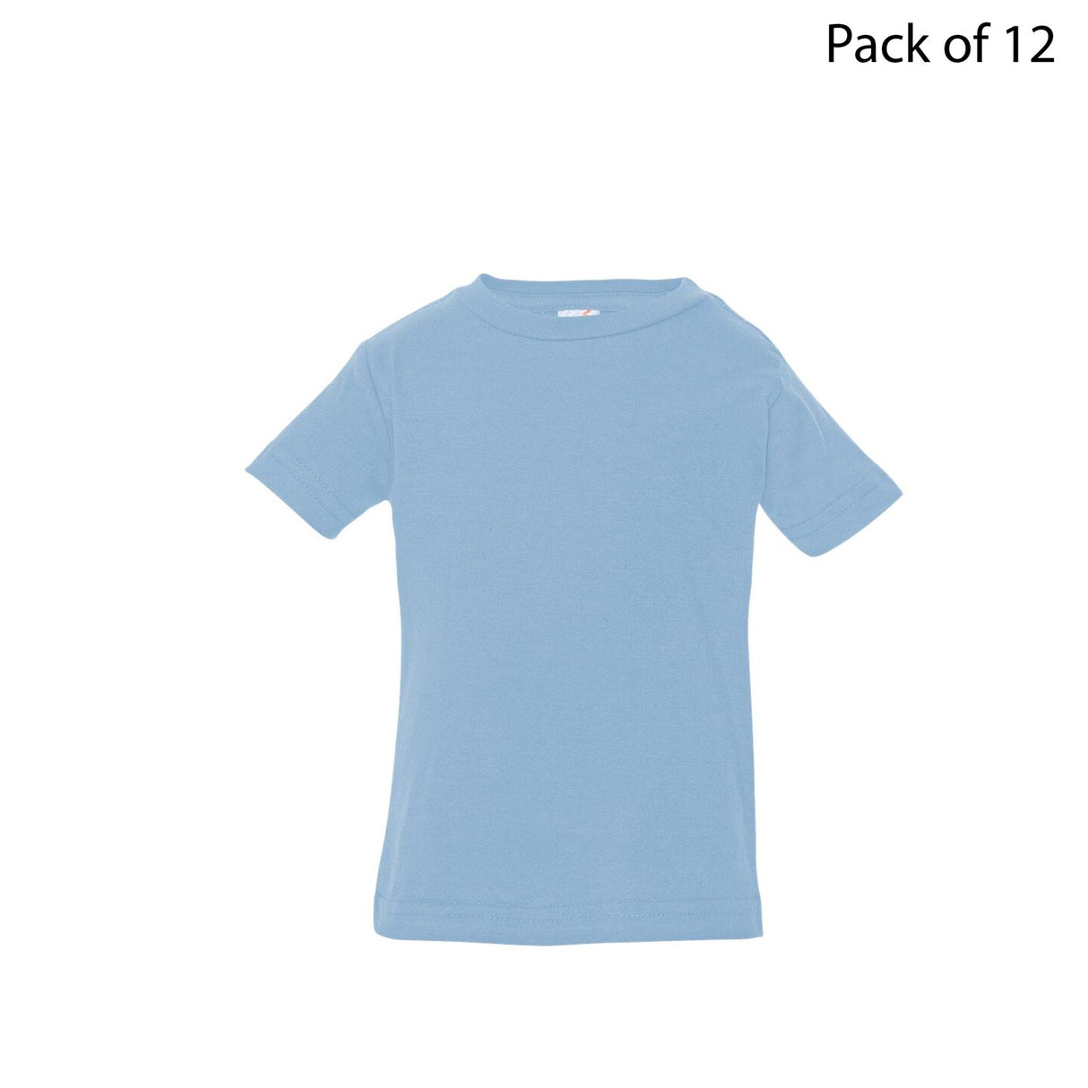 RADYAN® Infant Short Sleeve Crew Neck Fine Jersey Tee