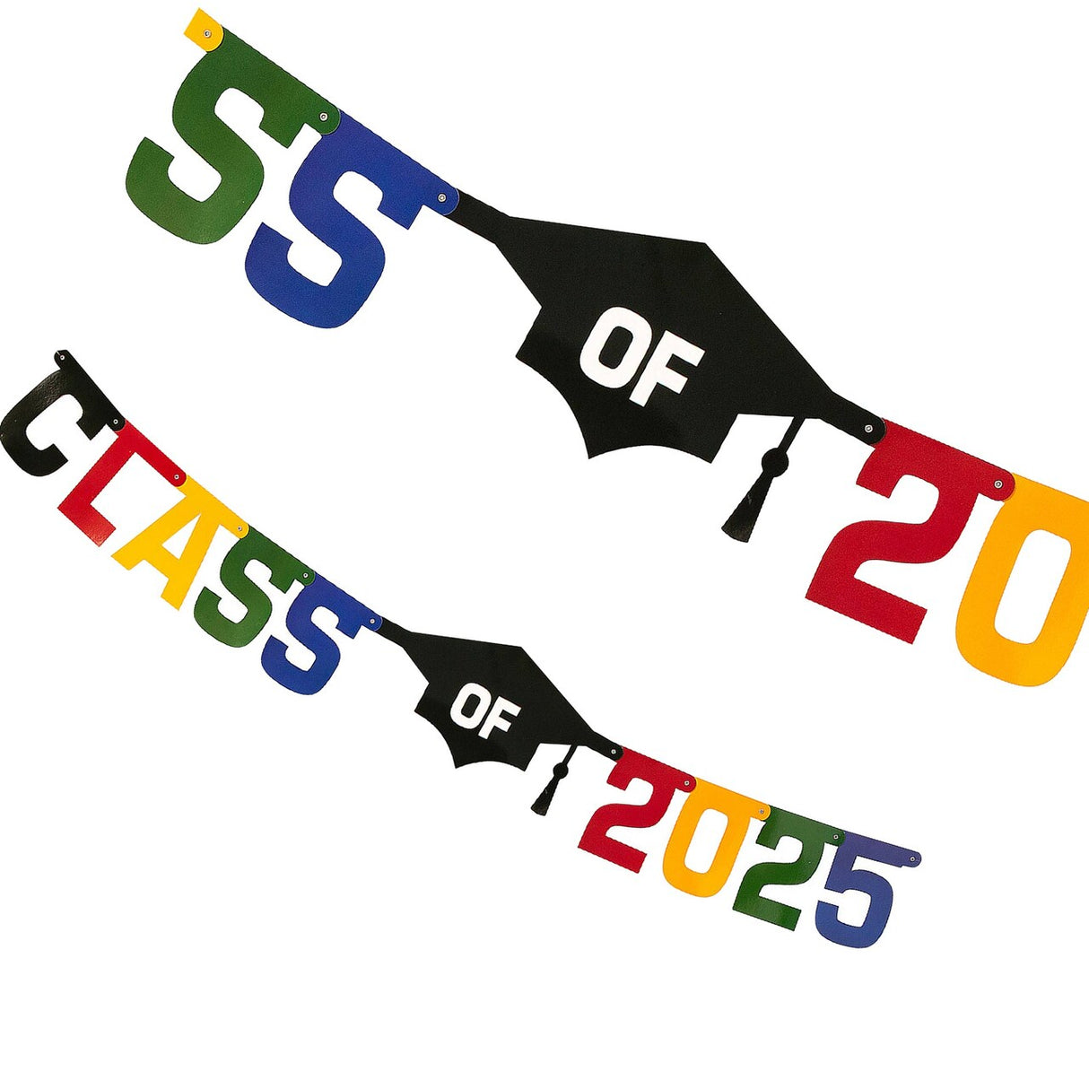 6 Ft. Graduation Party Class of 2025 Jointed Banner