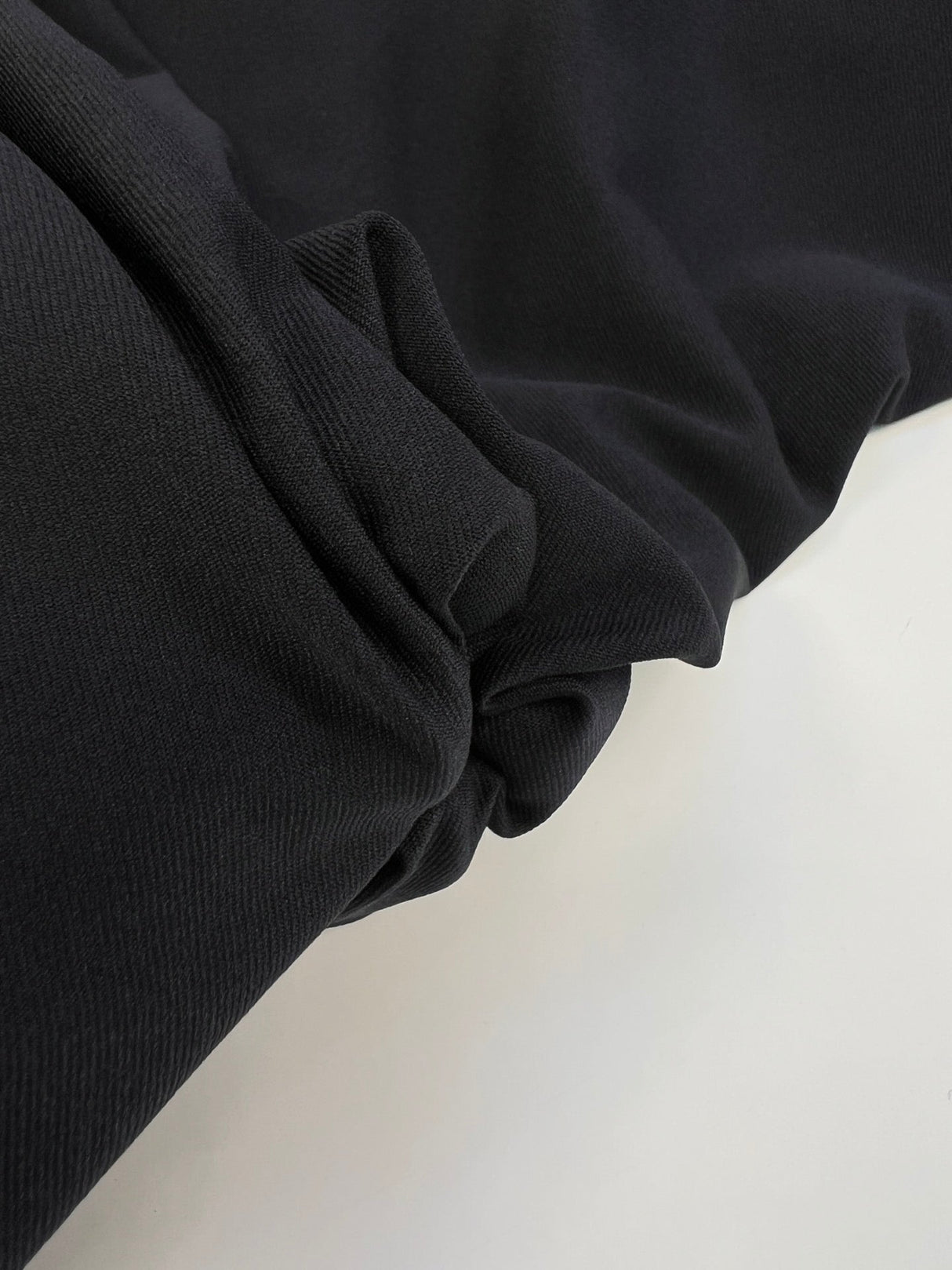 Black Polyamide Stretch Knit