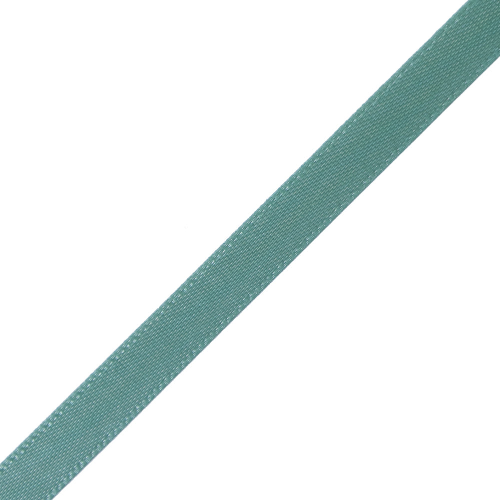 1/4" Sea Green Single Face Satin Ribbon