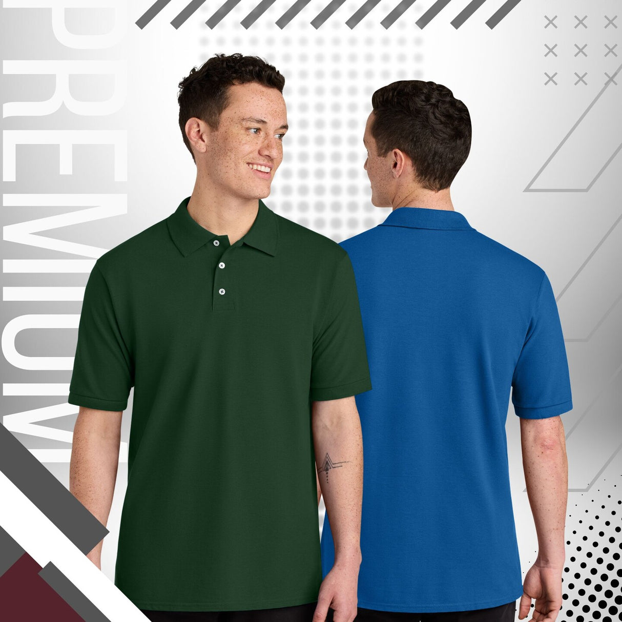 Jerzees® Adult Premium Ring Spun Cotton Pique Sport Shirt