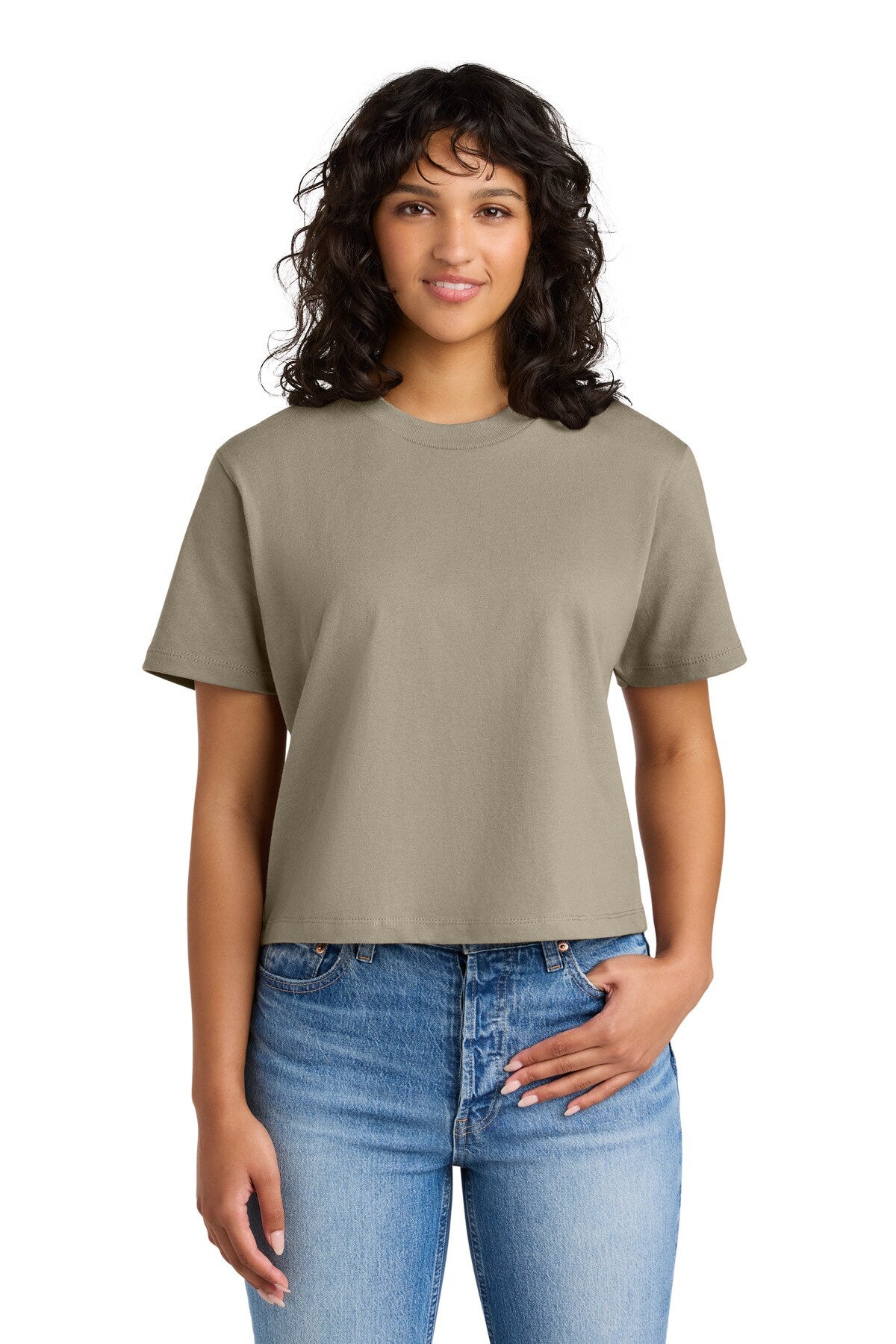 Next Level Apparel® Women’s Crewneck Short Sleeve Heavyweight Boxy Tee