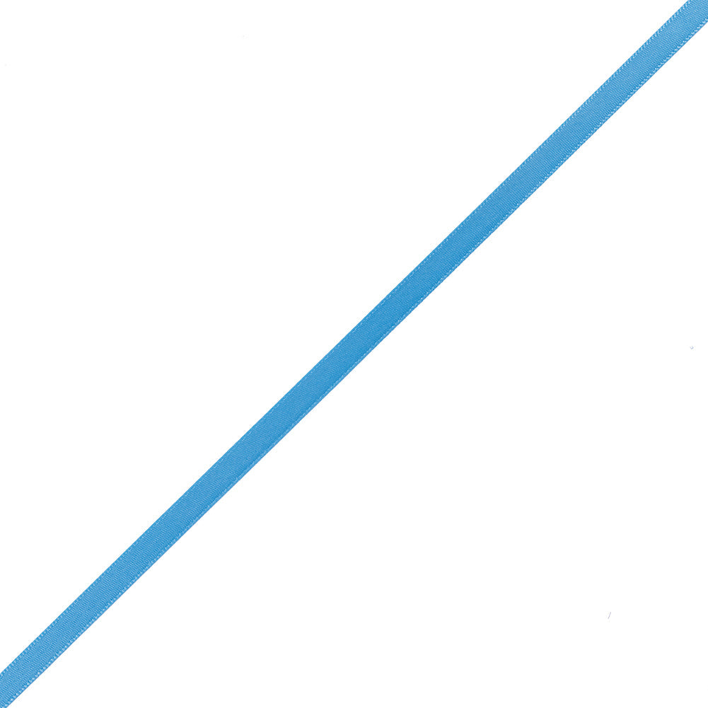 1/4" Copen Single Face Satin Ribbon