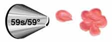 Ateco Petal Decorating Tip #59°