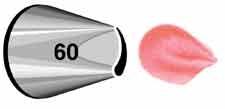 Magic Line Petal Decorating Tip #60