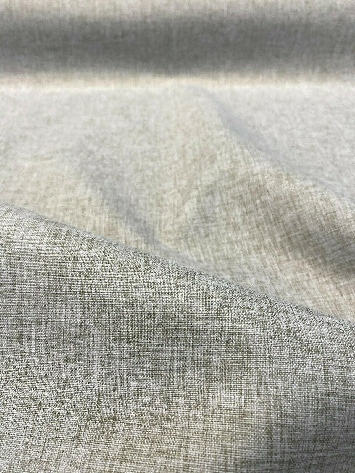 Taupe Linen Blackout Polyester Fabric - Taupe, Blackout, 54" Width (1 Yard)