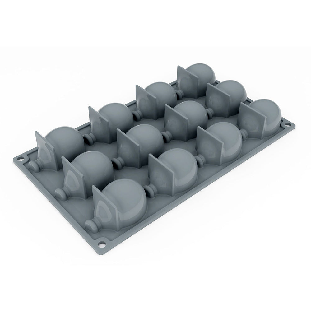 Pavoni GG052S Silicone Balloon Mold, 12 Cavities