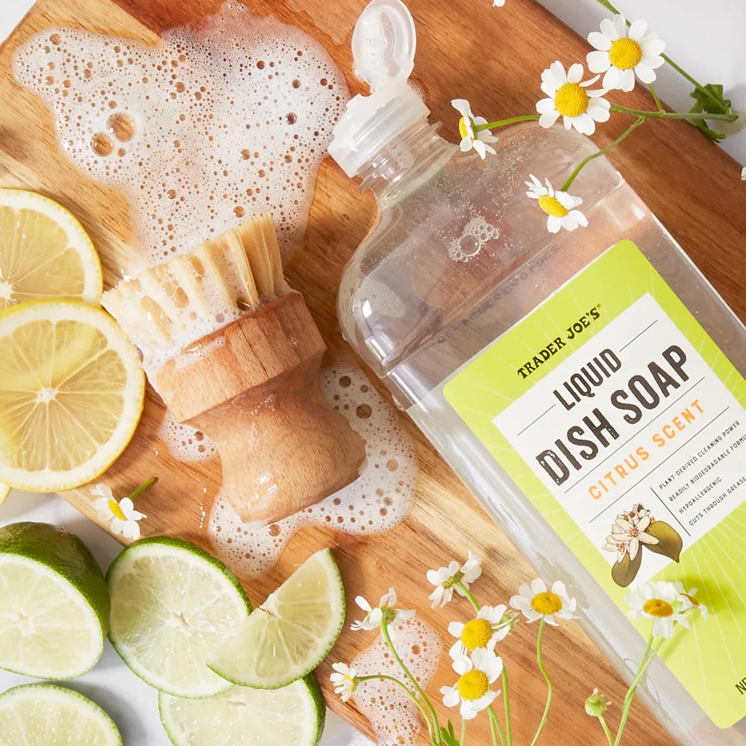 Trader Joe’s Liquid Dish Soap Citrus Scent phosphate-free and hypoallergenic | 12.5 Lb