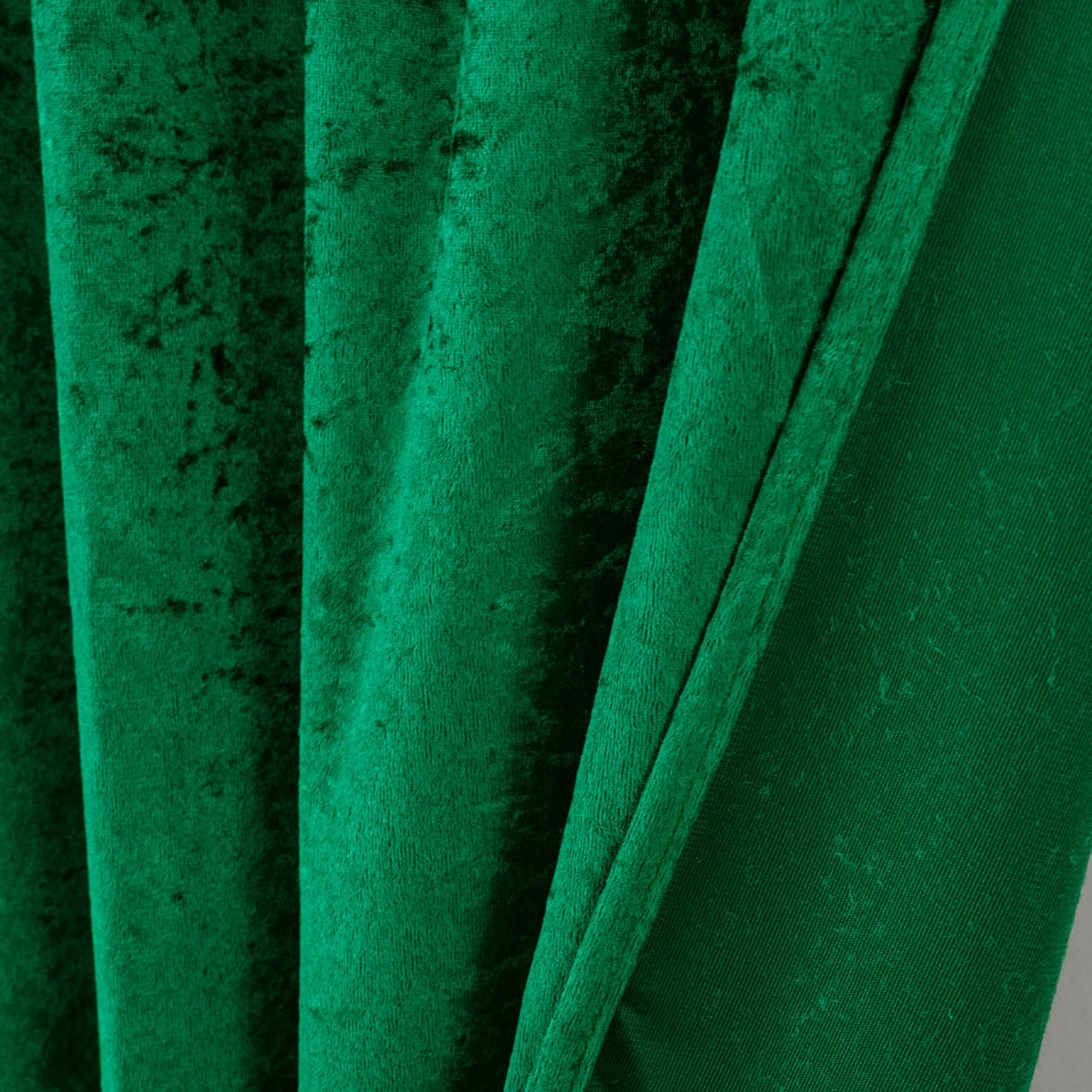 Velvet Backdrop Drape Panel 10 ft x 57 in Emerald Green
