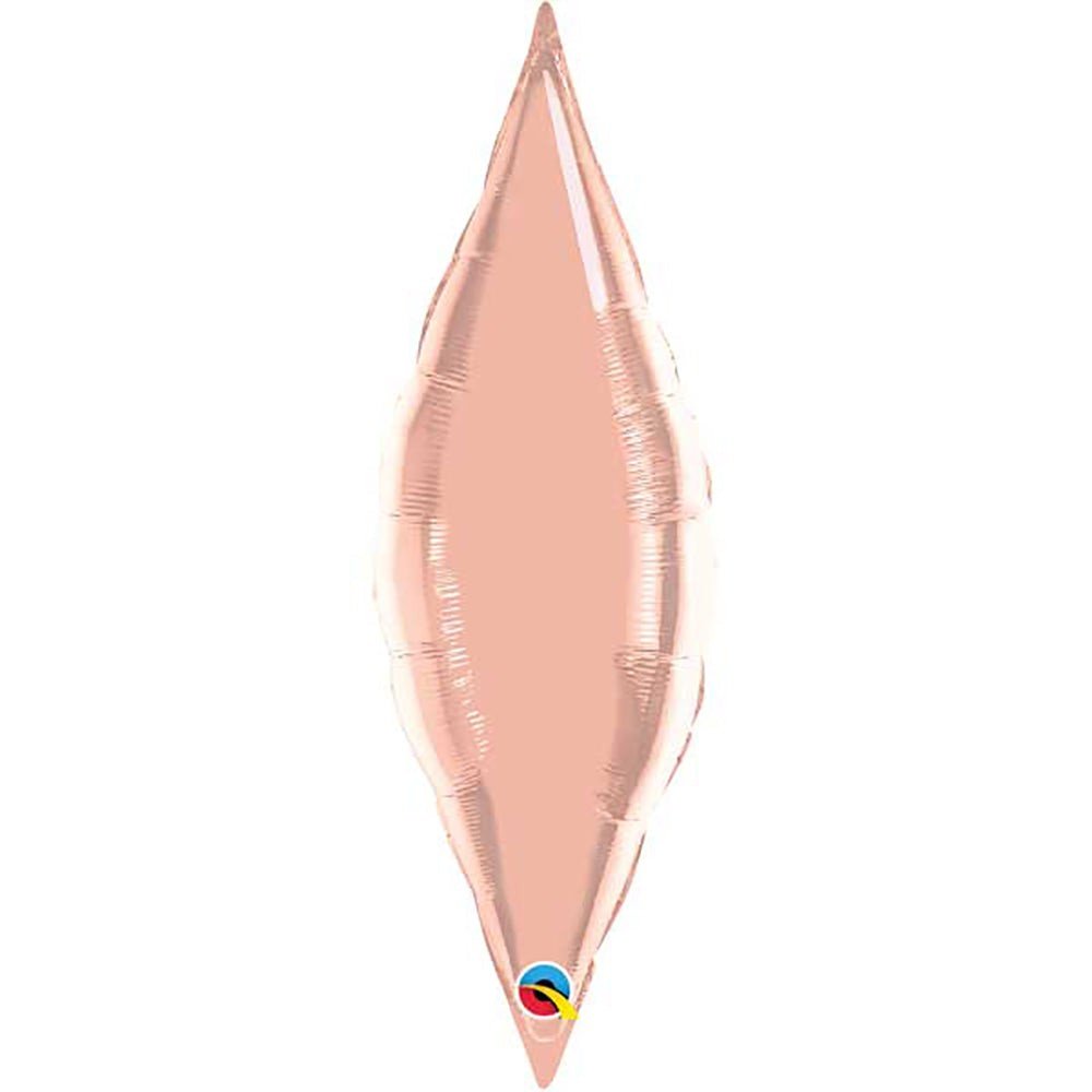 Foil Balloon 38 Inch Taper Rose Gold