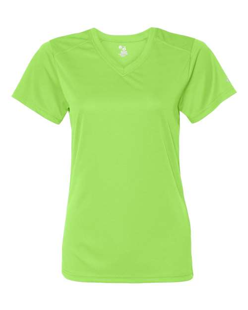 Badger Women's B-Core V-Neck Performance T-Shirt