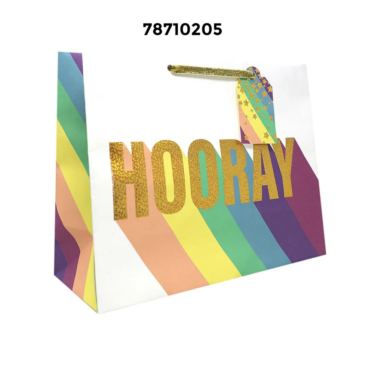 Patterned Gift Bags 10" X 5" X 12 1/2" Eco-Friendly Durable Design