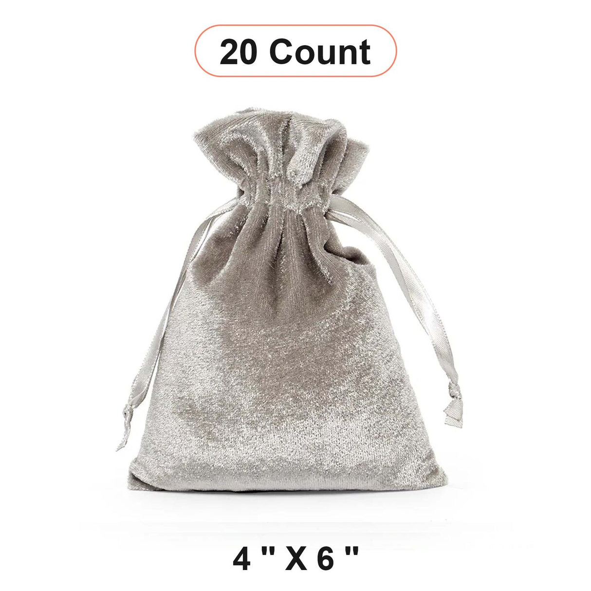Soft Velvet Bags 4" x 6" Ideal for Gifting