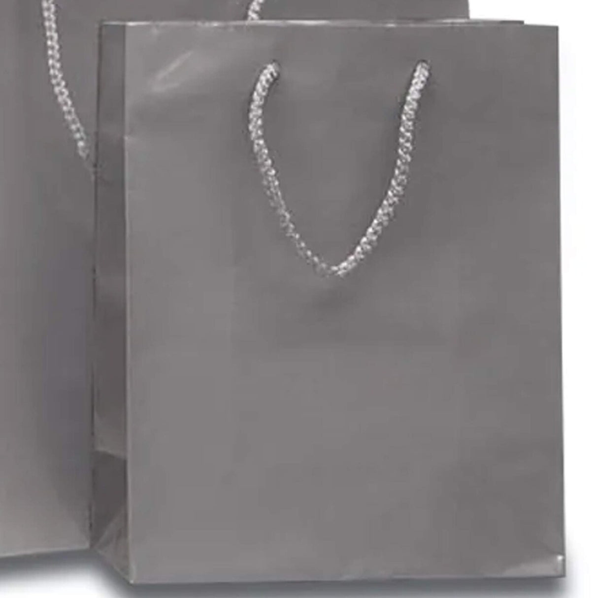 Compact Glossy Euro Totes 6 1/4'' x 3 1/2'' x 8 1/2'' for Retail Packaging