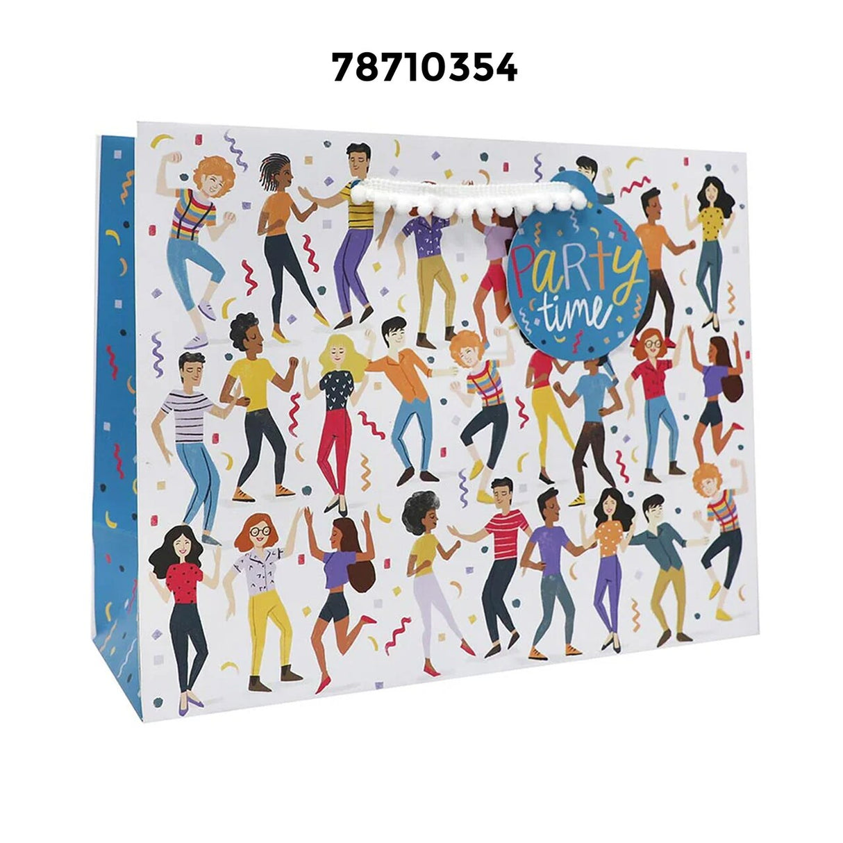 Patterned Gift Bags 8" X 4" X 10" High-Quality Gift Wrapping