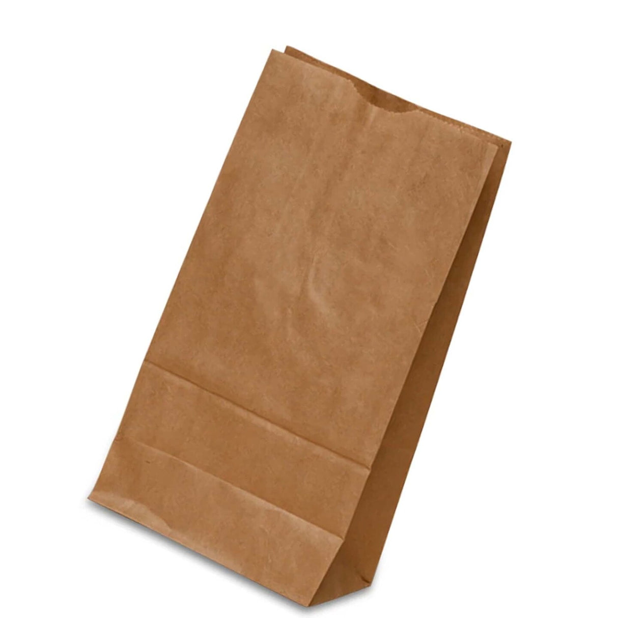 Kraft Paper Grocery Bags 4 1/4'' x 2 3/8'' x 8 3/16''