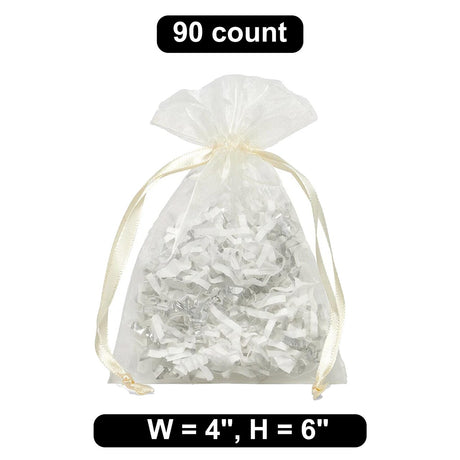 4" x 6" Organza Bag Elegant Packaging for Small Items