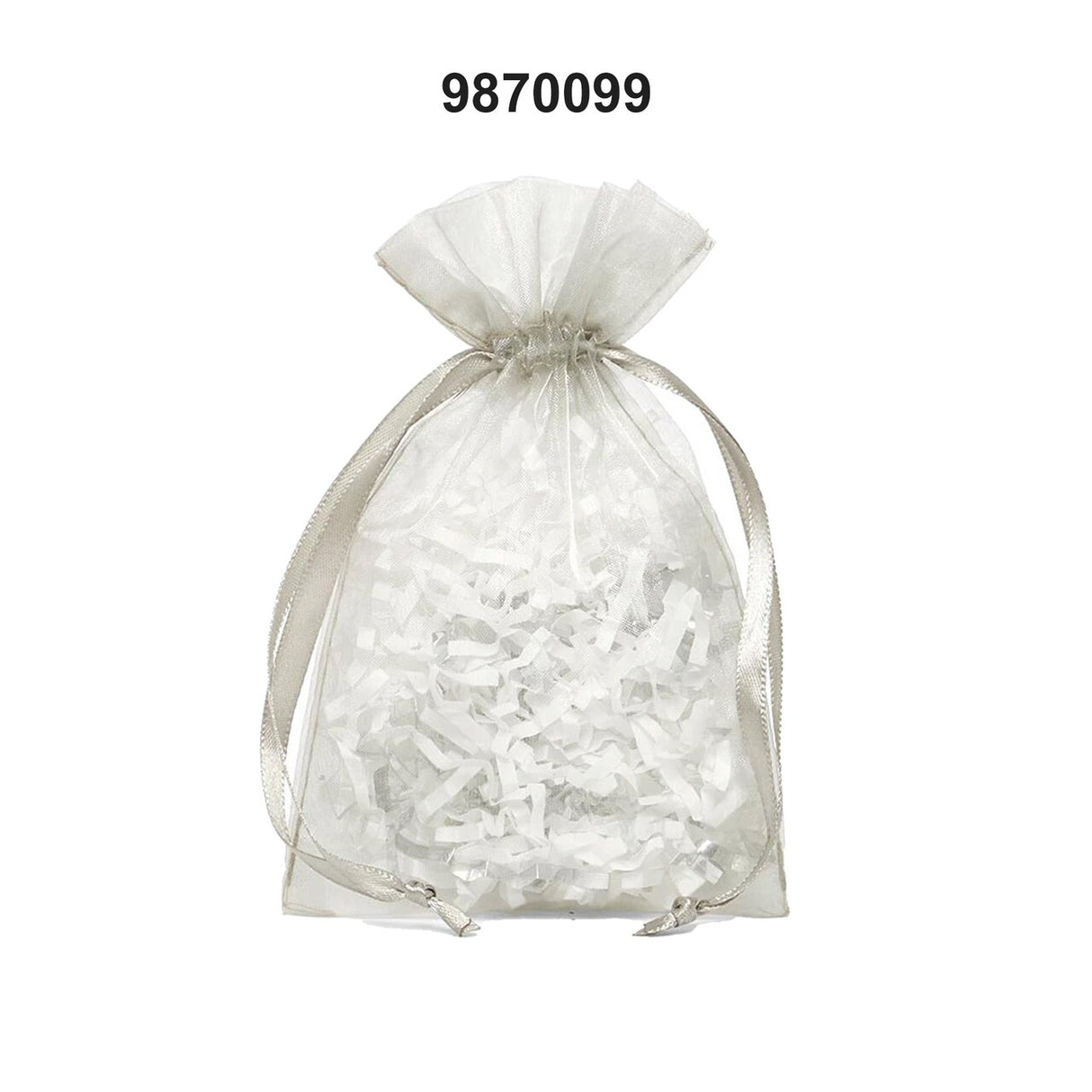 Elegant 2” x 3” Organza Bags Ideal for Gifts