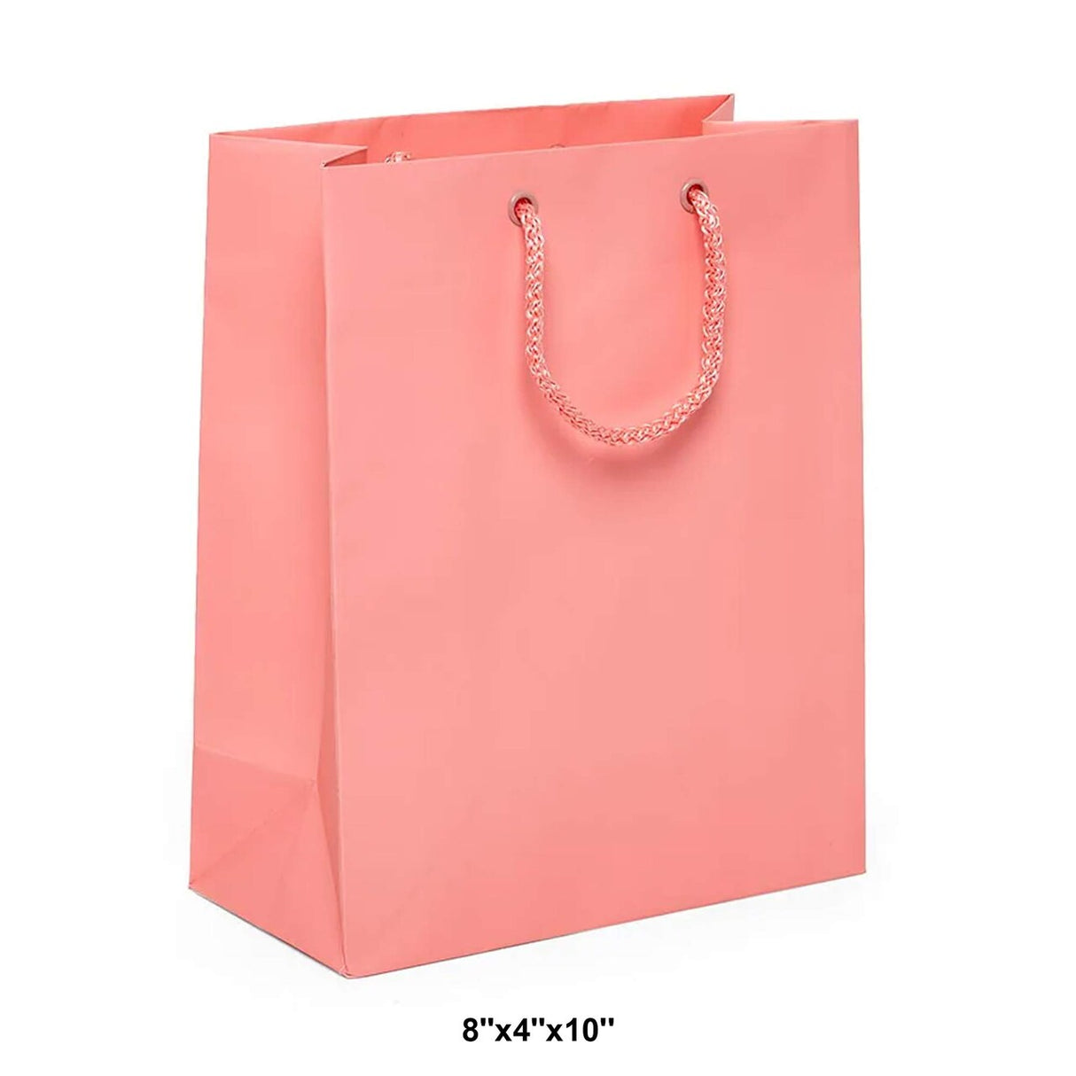 Functional Matte Euro Tote 8" x 4" x 10"