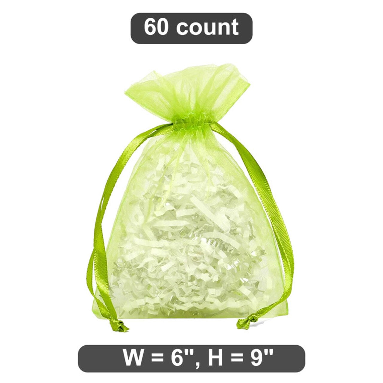 Versatile 6” x 9” Organza Bags Perfect for Any Event