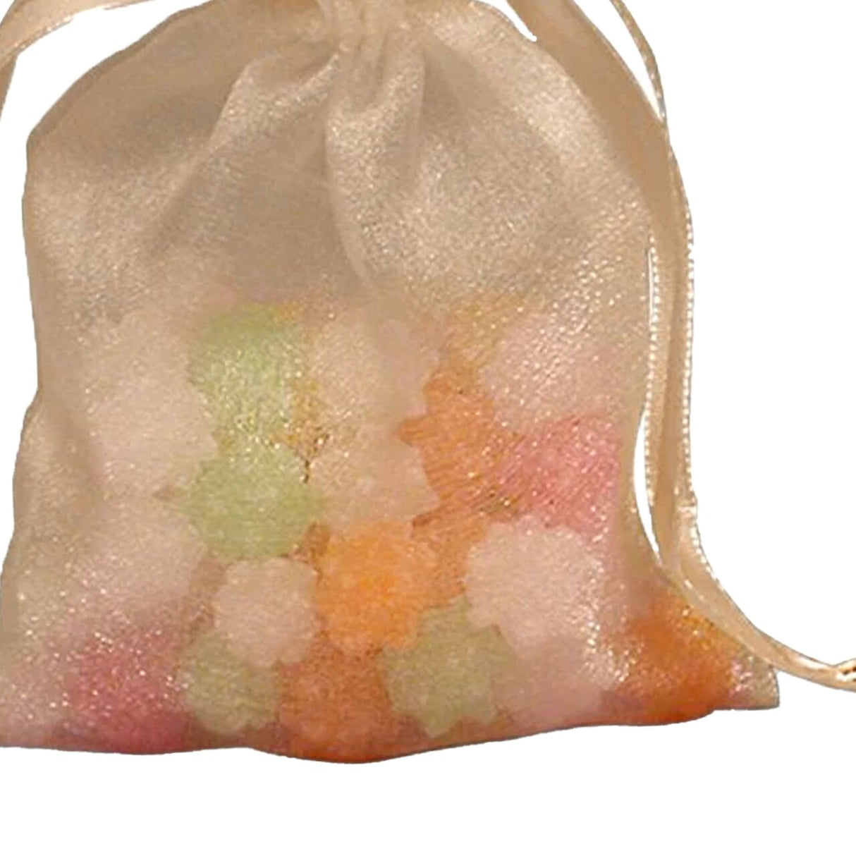 Chic Crystallized Organza Pouch 3" x 4"