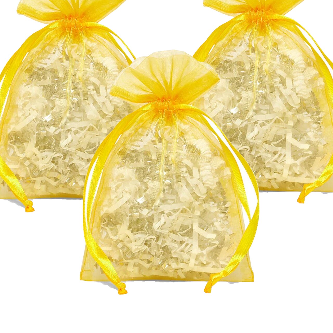 5” x 8” Organza Pouch Bags Elegant and Lightweight