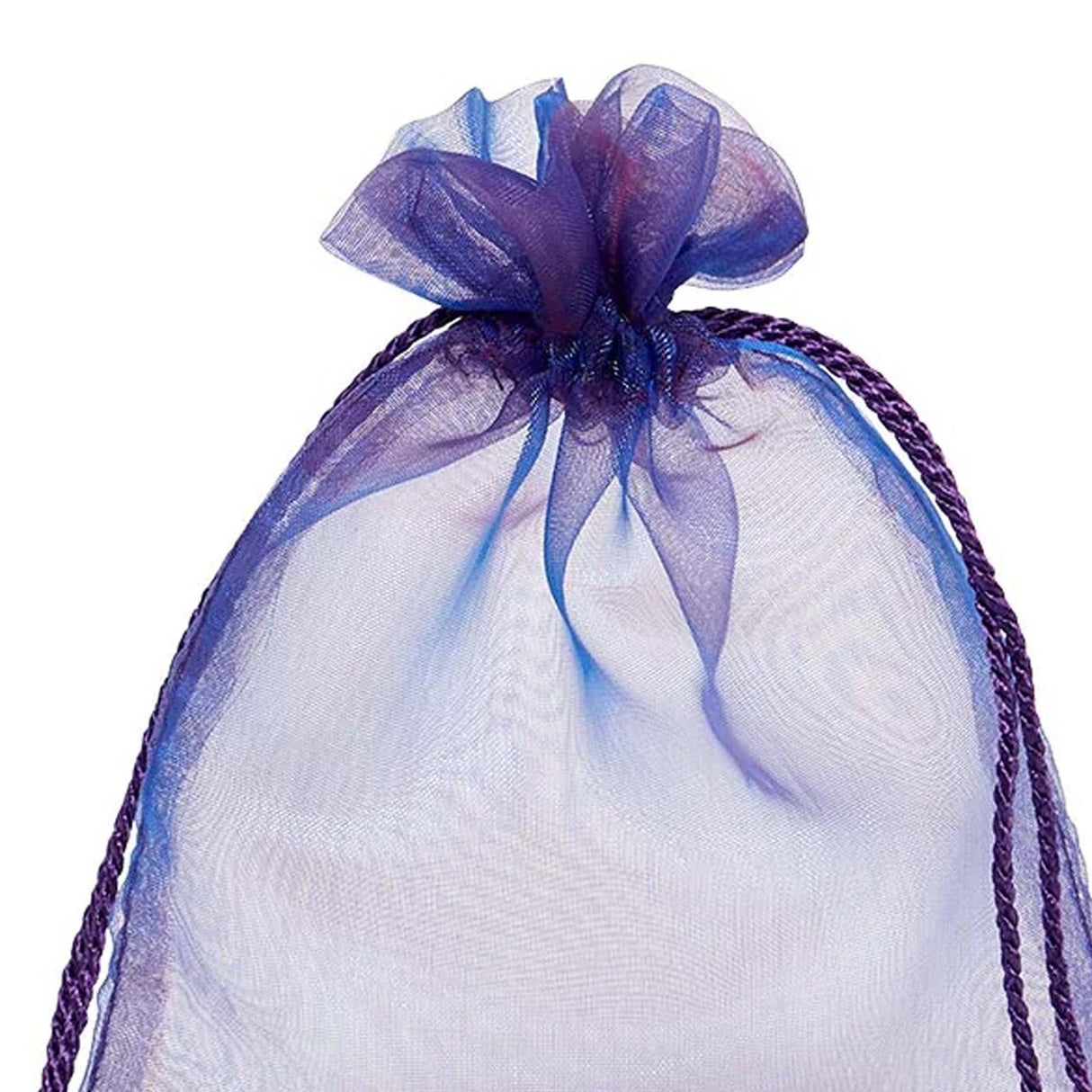 Jewel Tone Iridescent Sheer Tasseled Bags 3 1/2'' x 5'' for Jewelry