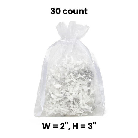 2" x 3" Organza Bag Ideal for Small Keepsakes
