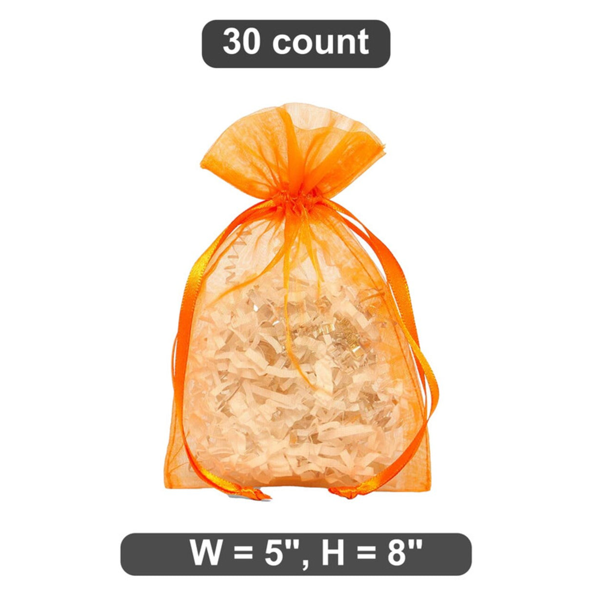 5" x 8" Organza Bag Practical for DIY Projects