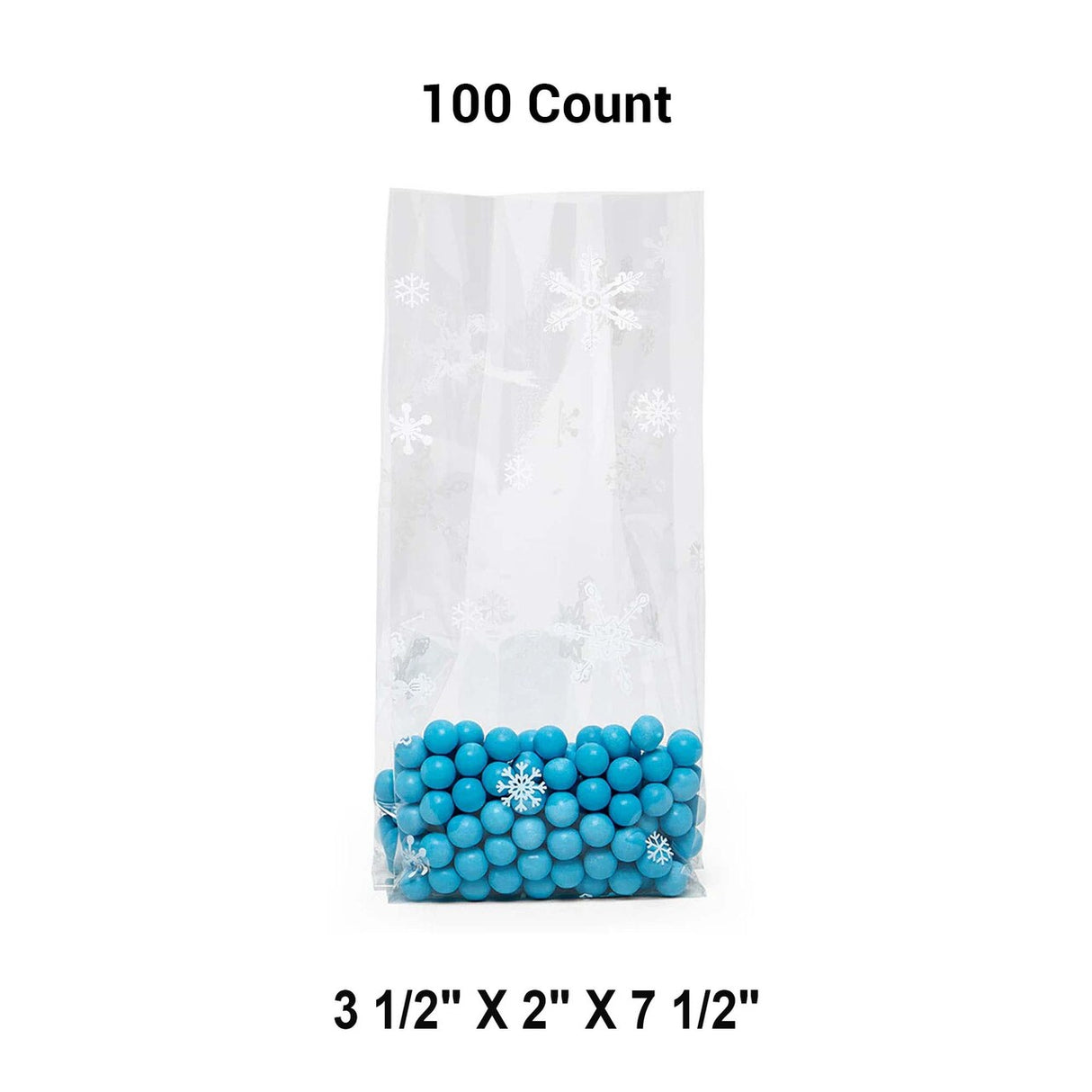 Christmas Gift Packaging Cello Bags 3.5” x 2” x 7.5”