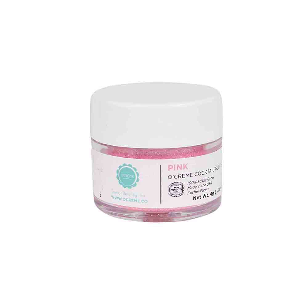 O'Creme Cocktail Glitter, 4 gr. - Pink