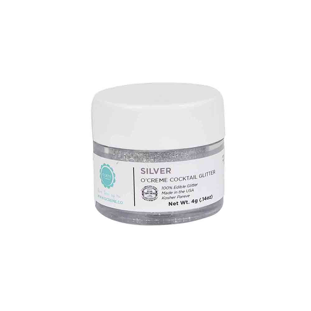 O'Creme Cocktail Glitter, 4 gr. - Silver