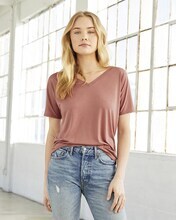 BELLA + CANVAS® Women’s Slouchy V-Neck Short Sleeve T-Shirt
