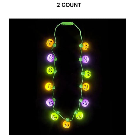 Light Up Skull Necklace